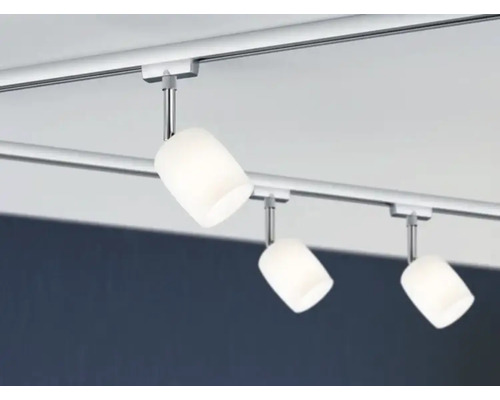 Deckenschiene mit drei Strahlern zur Innenbeleuchtung