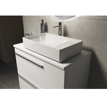Modernes Badezimmer mit Aufsatzwaschbecken und Unterschrank