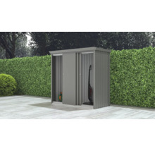 Gartenschrank aus Metall mit Schiebetüren zur Aufbewahrung von Gartengeräten