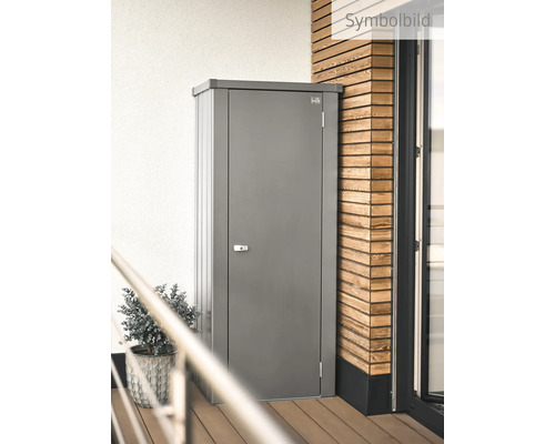 Metall Gartenschrank zur Aufbewahrung im Aussenbereich