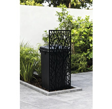 Mülltonnenbox mit Baumdesign zur Gartenverschönerung