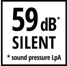59 dB Silent Schallldruckpegel L pA