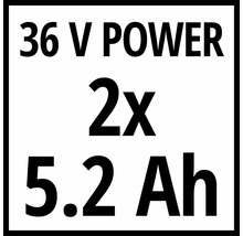 36 V Power 2x 5.2 Ah