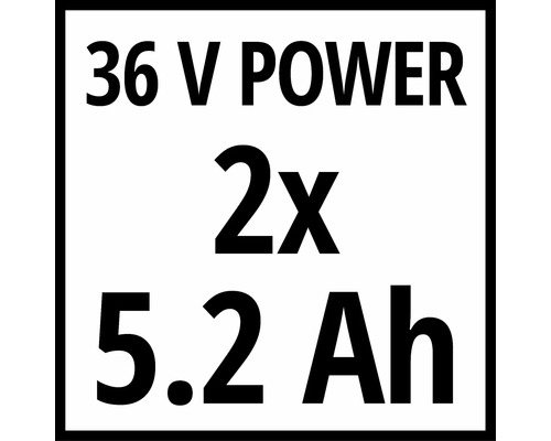 36 V Power 2x 5.2 Ah