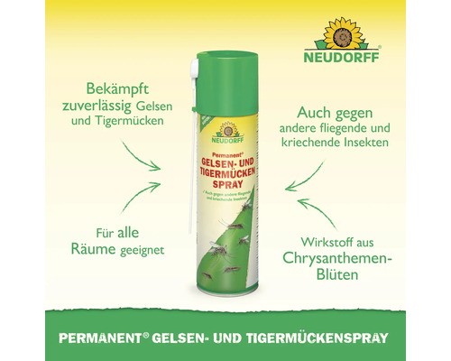 Neudorff Permanent Gelsen- und Tigermückenspray