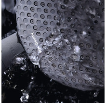 Hansgrohe Logo Duschkopf mit Wasserstrahl