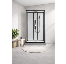 Komplette Duschkabine mit Duschkopf und Handbrause