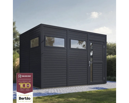 Gartenhaus mit Fenster und Tür