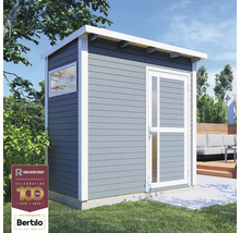 Gartenhaus mit Fenster und Tür aus Holz