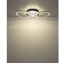 Deckenleuchte mit ringförmigen Leuchtenelementen