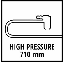 Hochdrucksymbol, 710 Millimeter