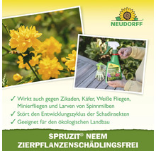 Neudorff Spruzit Neem Zierpflanzenschädlingsfrei wirkt gegen Schadinsekten und ist für den ökologischen Landbau geeignet.