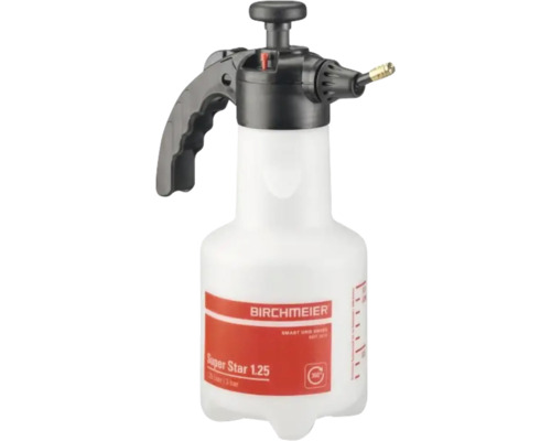 Birchmeier Drucksprüher Super Star 1.25 mit 1.25 Liter Füllinhalt für Pflanzenpflege und Reinigung