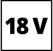 Symbol fuer 18 Volt Spannung fuer Elektrowerkzeuge