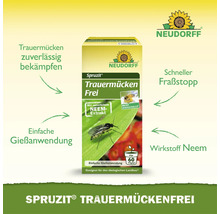 Neudorff Spruzit Trauermückenfrei Mittel zur Bekämpfung von Trauermücken mit Neemextrakt zur einfachen Gießanwendung für Zimmerpflanzen.