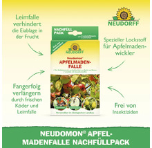 Neudorff Neudomon Apfelmadenfalle Nachfüllpack zur Befallskontrolle von Apfelwicklern an Äpfeln und Birnen ohne Insektizide.