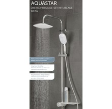 Aquastar Duschkopfset mit Ablage im Badezimmer
