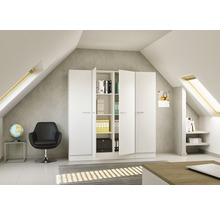 Funktionsmöbel Hochschrank Flex Well Lucca weiß 200 cm