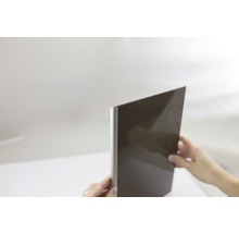 Dekorplatte mit ABS-Kante im Detail