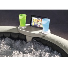 Ablagefläche Intex für aufblasbaren Whirlpool Intex Pure Spa weiß mit Getränkehalter