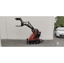 Kompaktlader mit Schaufel und Raupenantrieb