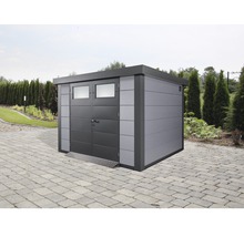 Gartenhaus Classico 3024 inkl. Regenrinne 318 x 258 cm lichtgrau