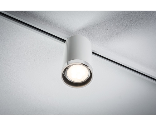 Spot Paulmann URail 1-flammig Tube weiß-chrom/matt 230V Spot Paulmann URail 1-flammig Tube weiß-chrom/matt 230V