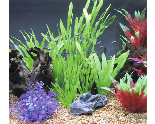 Künstliche Aquariumpflanzen – 3 Stück, Seide, 30,5 Cm, Weich & Fischfreundlich