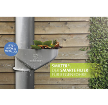 Smilter Laubschutz Regenrohrfilter weiss