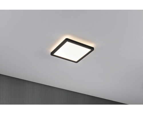 LED Panel Auria 1 x 11,2 W 3000 K 19 x 19 cm schwarz