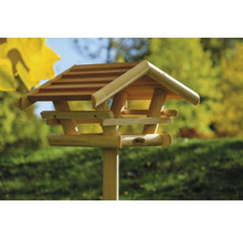 Holzvogelhaus mit Ständer für den Außenbereich