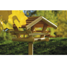 Holzvogelhaus mit Ständer für den Außenbereich