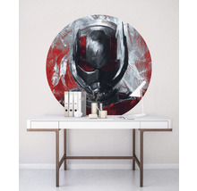 Wandsticker mit Ant-Man-Motiv über einem Schreibtisch