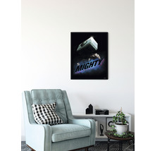 Gerahmtes Wandbild mit dem Aufdruck The Mighty