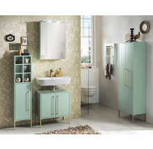 Highboard Möbelpartner Sarah 450 154,7x46,2x30 cm mintfarben-thumb-4 Highboard Möbelpartner Sarah 450 154,7x46,2x30 cm mintfarben-thumb-4