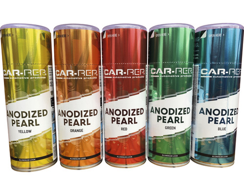 Verschiedene Sprühdosen Car-Rep Automotive Products Anodized Pearl