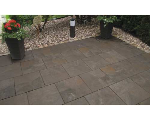 Beton Terrassenplatte iStone Luxury marrone 40 x 40 x 4 cm