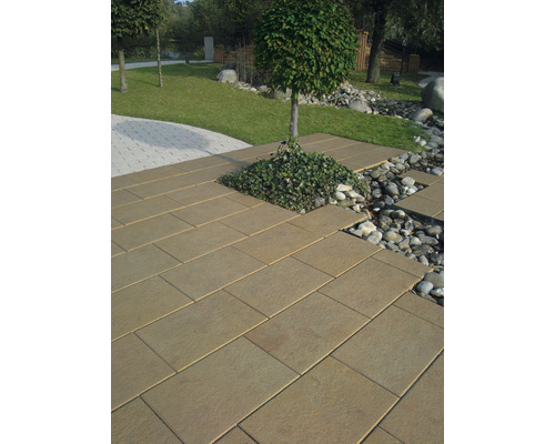 Beton Terrassenplatte iStone Luxury sandstein 60 x 40 x 4 cm