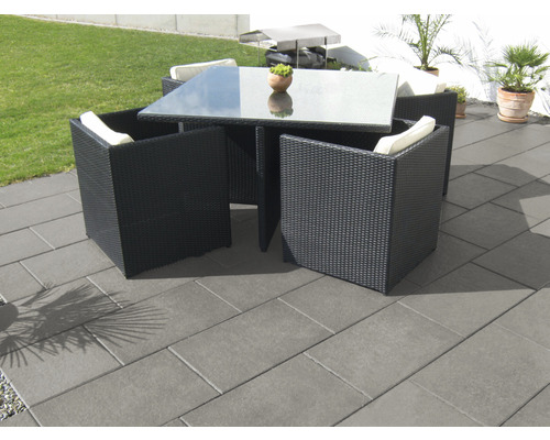 Beton Terrassenplatte iStone Luxury mittelgrau 60 cm x 40 cm x 4 cm