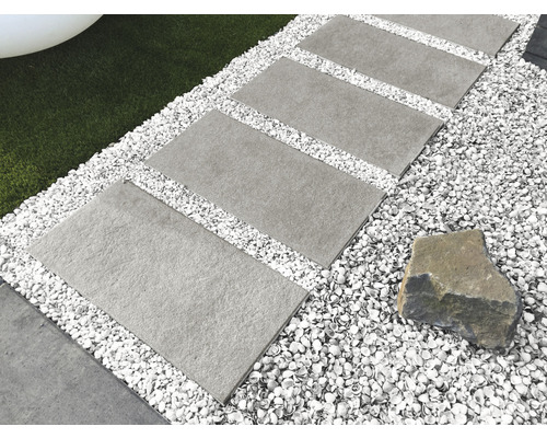 Beton Terrassenplatte iStone Luxury grau-weiss 80 cm x 40 cm x 4 cm