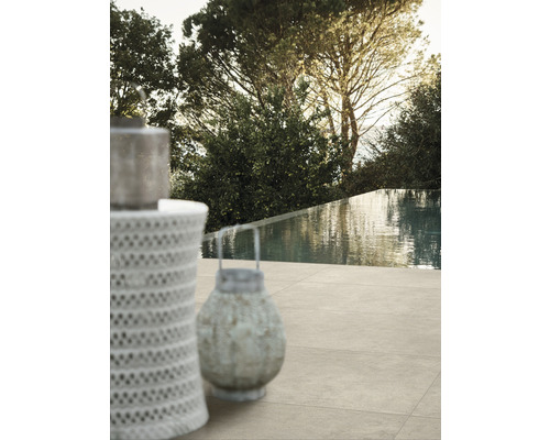 FLAIRSTONE Feinsteinzeug Terrassenplatte Casalingo Clay rektifizierte Kante 120 cm x 60 cm x 2 cm