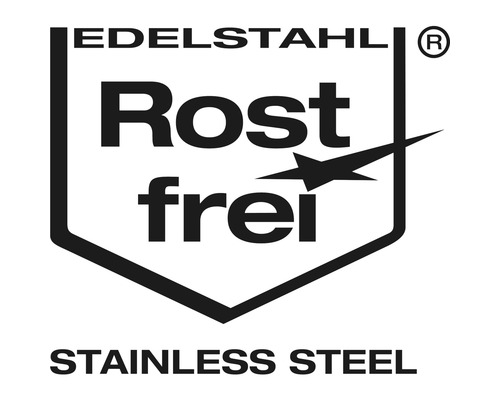 Rostfrei Edelstahl Zeichen