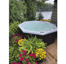 Aufstellbares Whirlpool-Set Canadian Spa Muskoka UV inkl. LKW Anlieferung, Wasserpflege-Set und Treppe-thumb-9