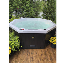 Aufstellbares Whirlpool-Set Canadian Spa Muskoka UV inkl. LKW Anlieferung, Wasserpflege-Set und Treppe-thumb-10