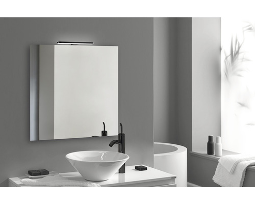 LED Spiegelaufsatzleuchte Focco Esther 2 28 cm chrom LED Spiegelaufsatzleuchte Focco Esther 2 28 cm chrom