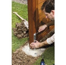 H-Pfostenträger 91 x 300 x 600 mm feuerverzinkt 1 Stück-thumb-3 H-Pfostenträger 91 x 300 x 600 mm feuerverzinkt 1 Stück-thumb-3