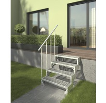 Einzelstufe für Außentreppe Pertura Tallis Gitterrost 80x23x3 cm-thumb-1 Einzelstufe für Außentreppe Pertura Tallis Gitterrost 80x23x3 cm-thumb-1