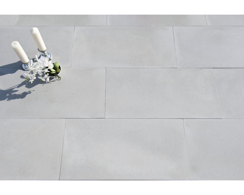 Beton Terrassenplatte iStone Concrete grau 100x50x5cm