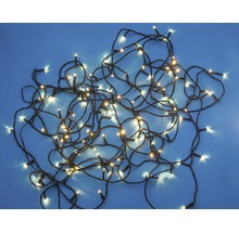 Dekorative Lichterkette mit leuchtenden Lampen