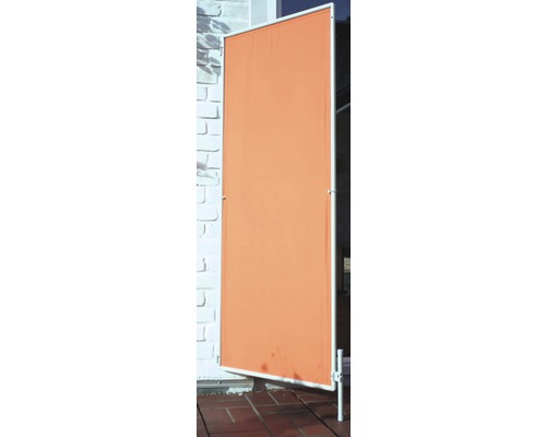 Balkonsichtschutz Paravent 1-Teilig 70x170 cm wasser- und windabweisenden PES, terracotta